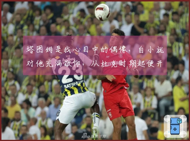 塔图姆是我心目中的偶像，自小就对他充满敬仰，从杜克时期起便开始关注他的表现